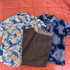 EUC Boys Cat & Jack bundle size Large